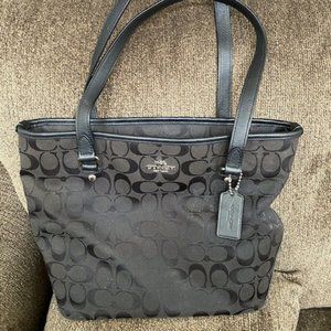 Black Coach Purse